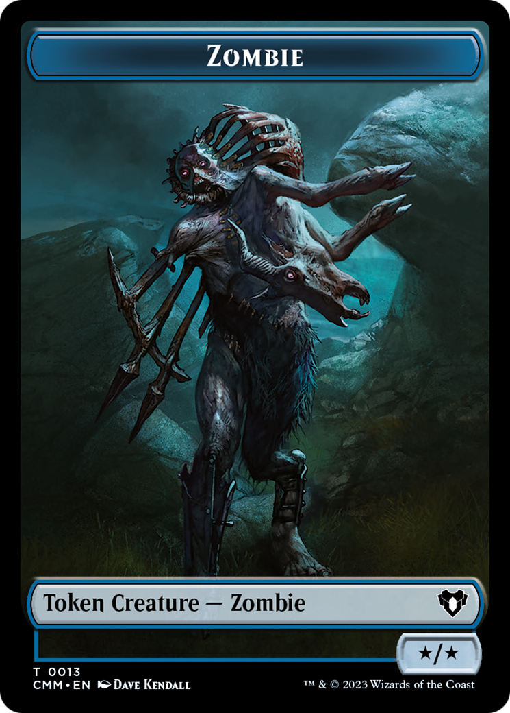 Zombie Token (13) [Commander Masters Tokens] – TokenMTG