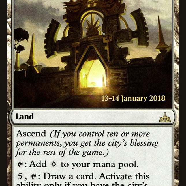 Arch of Orazca [Rivals of Ixalan Prerelease Promos]