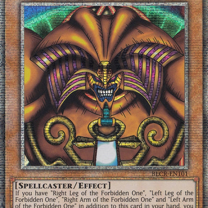Exodia the Forbidden One [BLCR-EN101] Starlight Rare