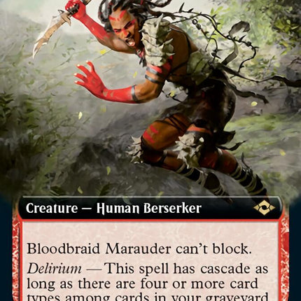 Bloodbraid Marauder (Extended Art) [Modern Horizons 2]