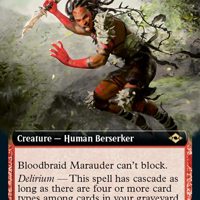 Bloodbraid Marauder (Extended Art) [Modern Horizons 2]