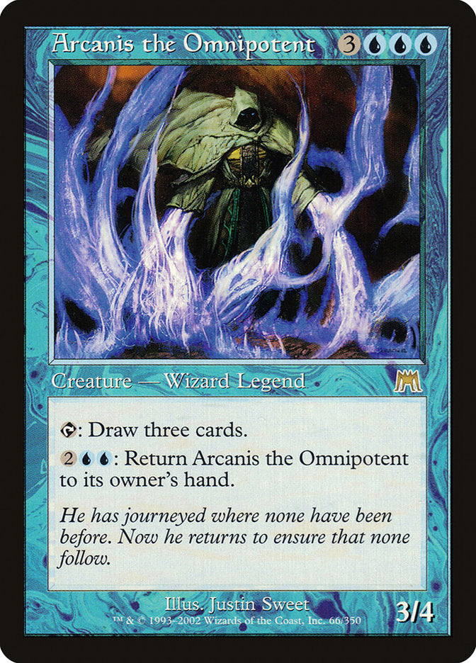 Arcanis the Omnipotent [Onslaught] – TokenMTG