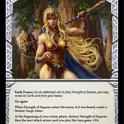 Strength of Sequoia (Red) [U-ELE028] (Tales of Aria Unlimited)  Unlimited Normal