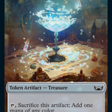 Treasure (013) // Rhino Warrior Double-Sided Token [Streets of New Capenna Tokens]