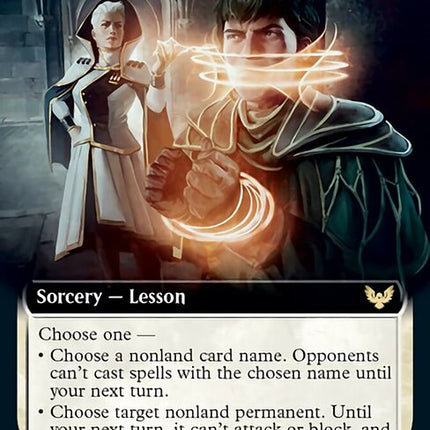 Academic Probation (Extended Art) [Strixhaven: School of Mages]
