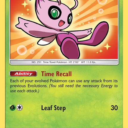 Shining Celebi (SM79) [Sun & Moon: Black Star Promos]