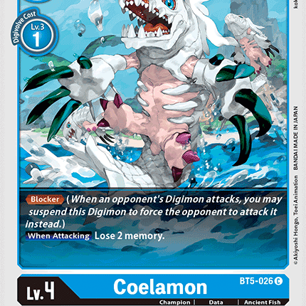 Coelamon [BT5-026] [Battle of Omni]