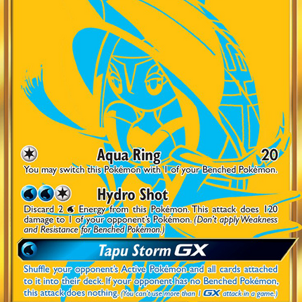 Tapu Fini GX (SV92/SV94) [Sun & Moon: Hidden Fates - Shiny Vault]