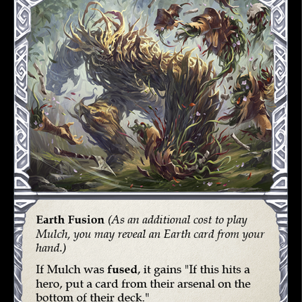 Mulch (Red) [U-ELE019] (Tales of Aria Unlimited)  Unlimited Rainbow Foil