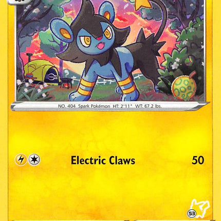 Luxio (092/264) (Pikachu Stamp #53) [Battle Academy 2022]