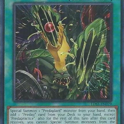 Predapractice (Blue) [LDS3-EN079] Ultra Rare