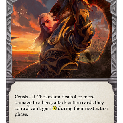 Chokeslam (Red) [1HP070] (History Pack 1)