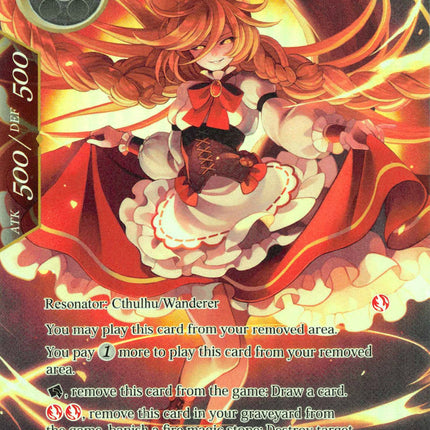 Nyarlathotep, the Return of Chaos (Full Art) (AOA-032) [Awakening of the Ancients]