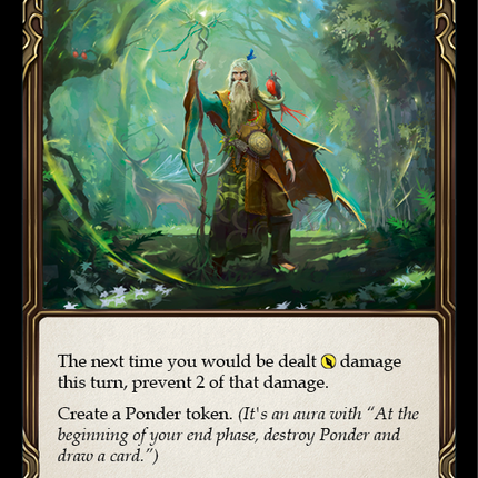 Peace of Mind (Blue) [OUT233] (Outsiders)  Rainbow Foil