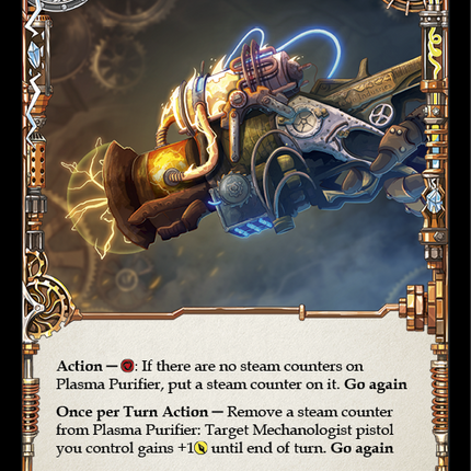 Plasma Purifier [CRU105] (Crucible of War)  1st Edition Rainbow Foil