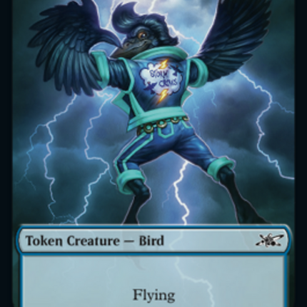 Teddy Bear // Storm Crow Double-Sided Token [Unfinity Tokens]