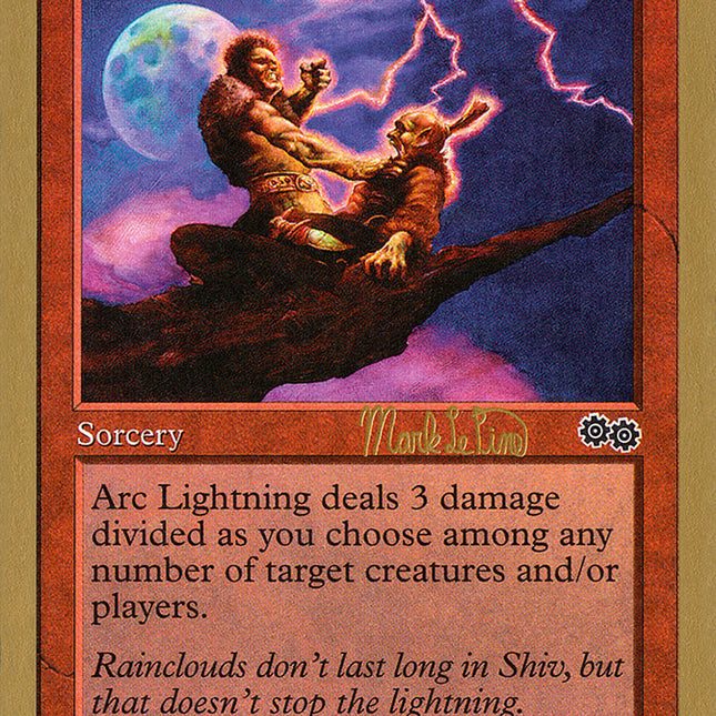 Arc Lightning (Mark Le Pine) [World Championship Decks 1999]