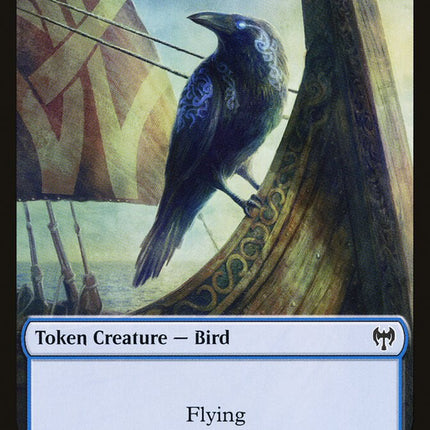 Elf Warrior // Bird Double-Sided Token [Kaldheim Tokens]