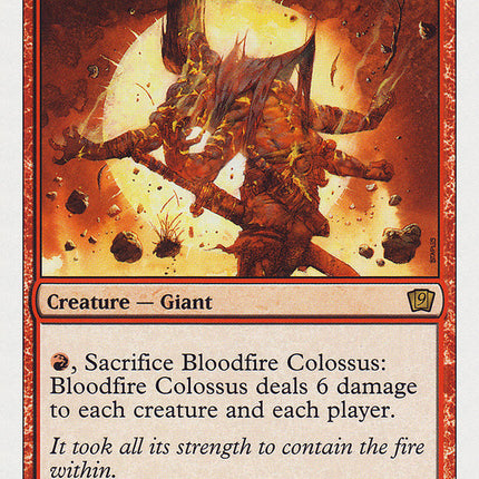 Bloodfire Colossus [Ninth Edition]