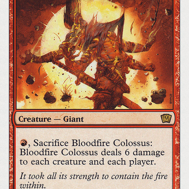 Bloodfire Colossus [Ninth Edition]