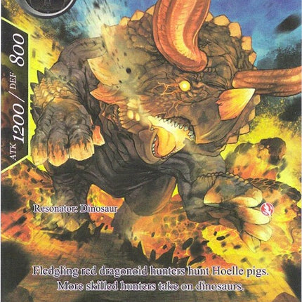 Ferocious Triceratops (Full Art) (ADK-041) [Advent of the Demon King]