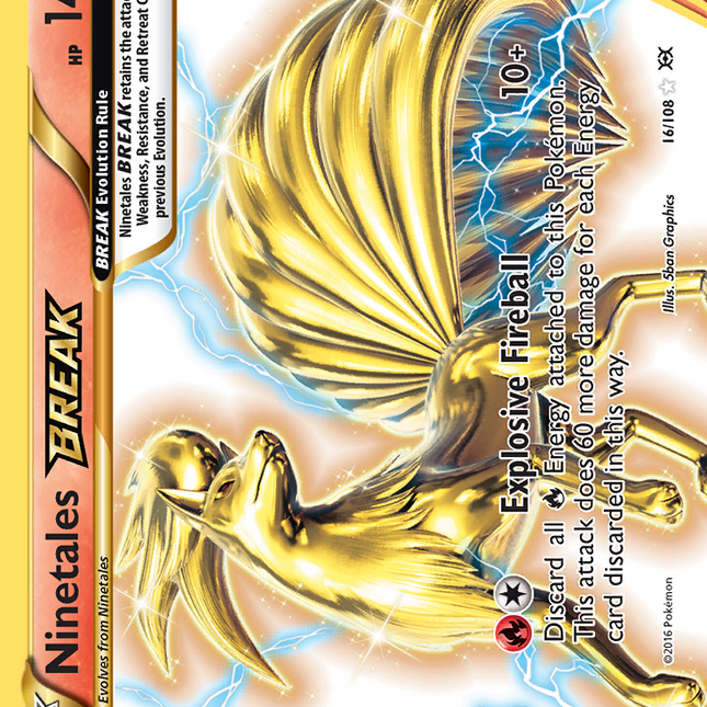Ninetales BREAK (16/108) [XY: Evolutions]