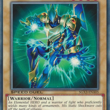 Elemental HERO Sparkman [SGX3-ENA05] Common