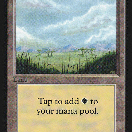 Plains (Trees on Plain / Signature on Right) [Collectors' Edition]