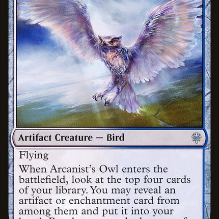 Arcanist's Owl [Throne of Eldraine]