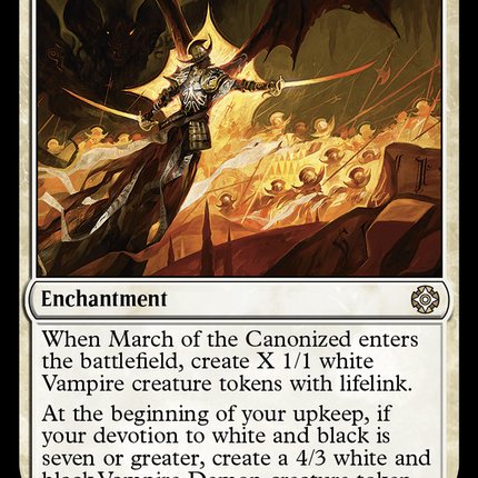 March of the Canonized [The Lost Caverns of Ixalan Commander]