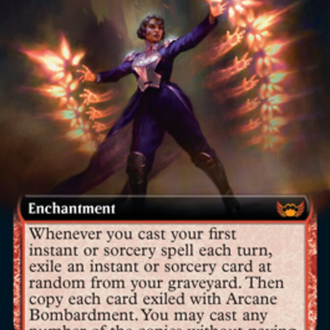 Arcane Bombardment (Extended Art) [Streets of New Capenna]