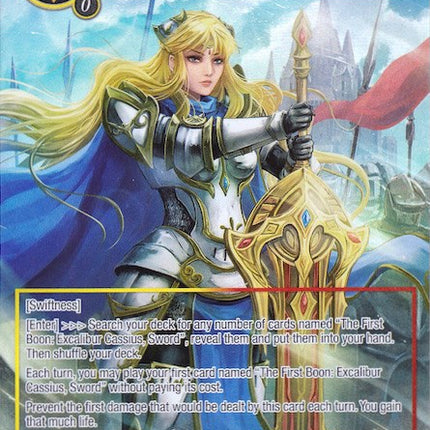 Faria, Igniter of Holy Fire (Full Art) (TST-083) [The Seventh]
