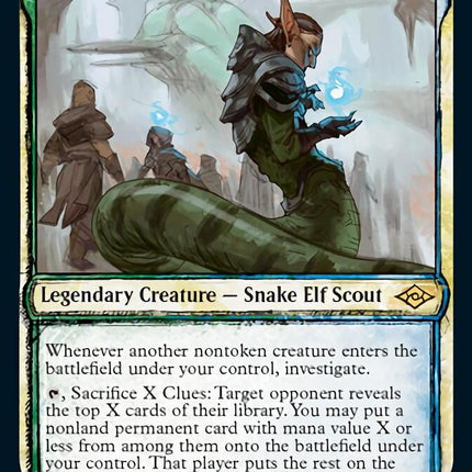 Lonis, Cryptozoologist (Sketch) [Modern Horizons 2]