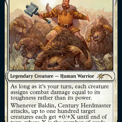 Baldin, Century Herdmaster [Secret Lair: Universes Within]