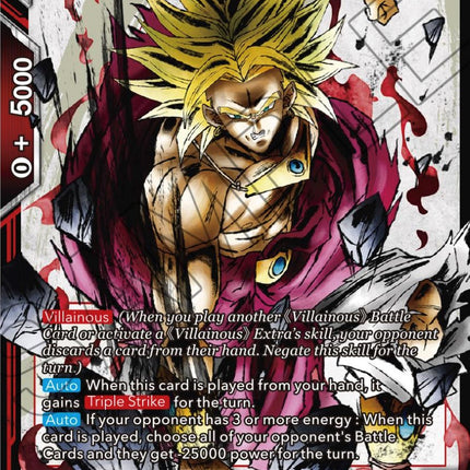 SS Broly, Returning Villainous Threat (BT19-029) [Fighter's Ambition]