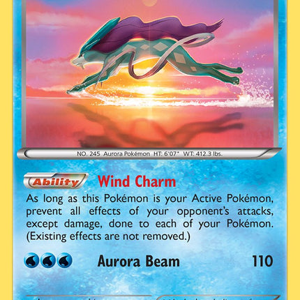Suicune (30/122) (Cosmos Holo) (Blister Exclusive) [XY: BREAKpoint]