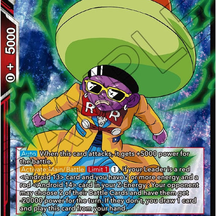 Android 15, Uninvited Guest (BT19-024) [Fighter's Ambition]