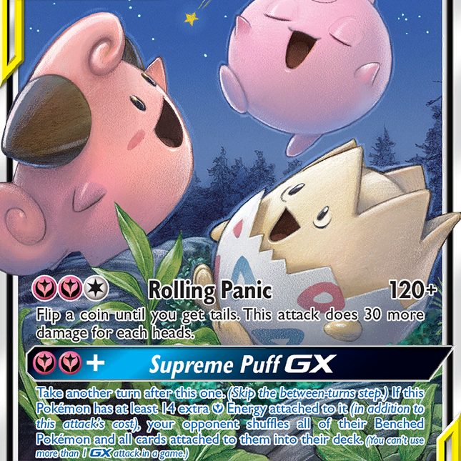 Togepi & Cleffa & Igglybuff GX (143/236) [Sun & Moon: Cosmic Eclipse]