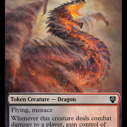 mtg egyptian god cards Dragon // Wraith Double-Sided Token [The Lord of the Rings: Tales of M –  TokenMTG