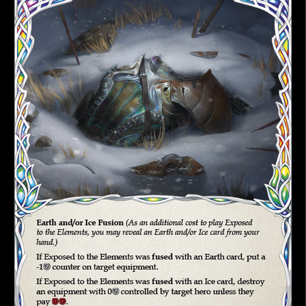 Exposed to the Elements [U-ELE093] (Tales of Aria Unlimited)  Unlimited Rainbow Foil