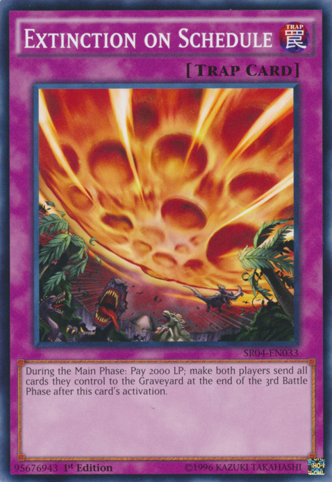 Extinction on Schedule [SR04-EN033] Common – TokenMTG