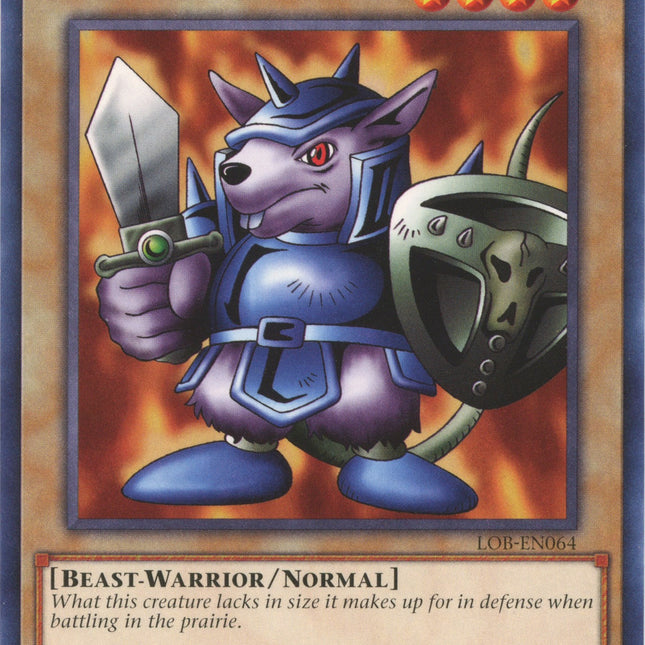 Beaver Warrior (25th Anniversary) [LOB-EN064] Common