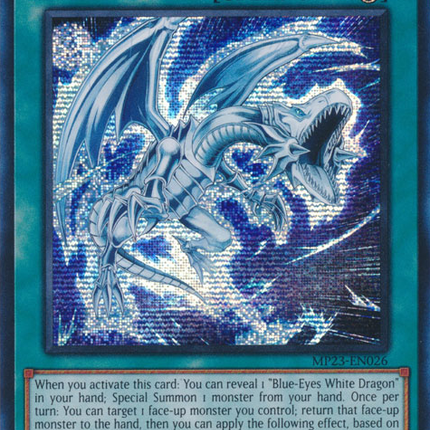 Vision with Eyes of Blue [MP23-EN026] Prismatic Secret Rare