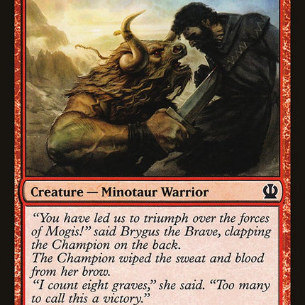 Borderland Minotaur [Theros]