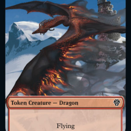 Phyrexian // Dragon Double-Sided Token [Dominaria United Tokens]