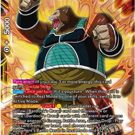 Great Ape Shugesh, Saiyan Potential (BT18-102) [Dawn of the Z-Legends]