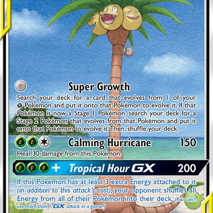 Rowlet & Alolan Exeggutor GX (215/236) [Sun & Moon: Unified Minds]