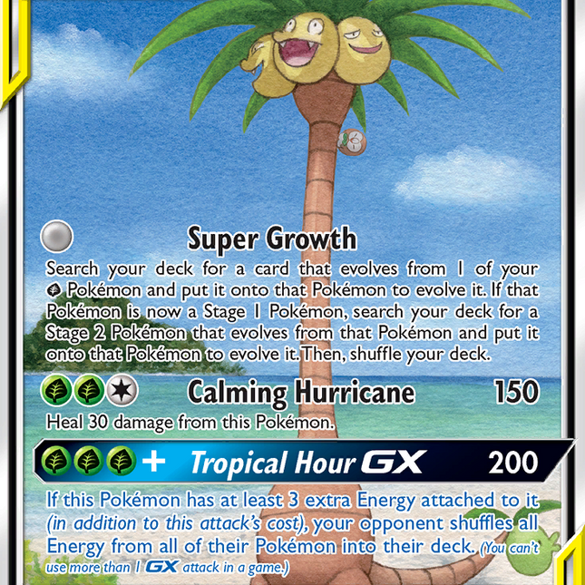 Rowlet & Alolan Exeggutor GX (215/236) [Sun & Moon: Unified Minds]