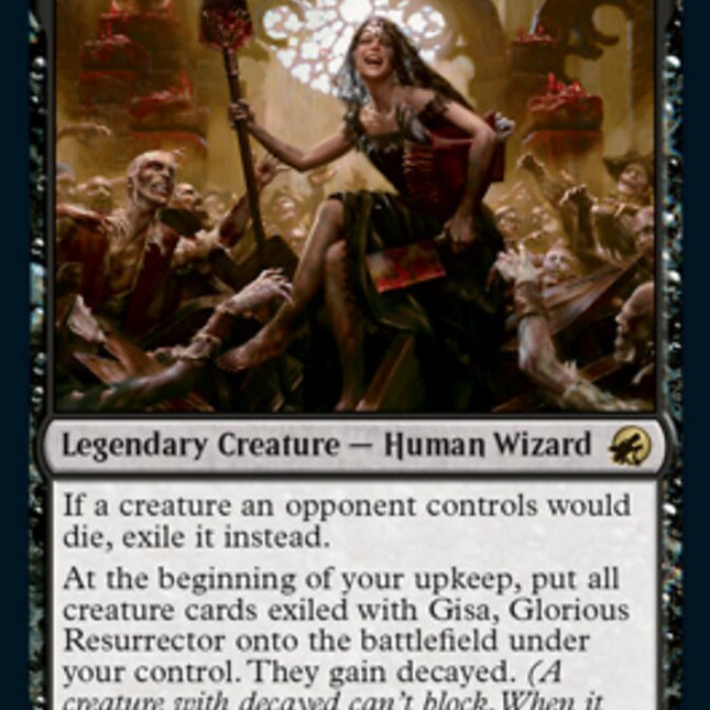 gisa cards mtg Gisa, Glorious Resurrector [Innistrad: Midnight Hunt] – TokenMTG
