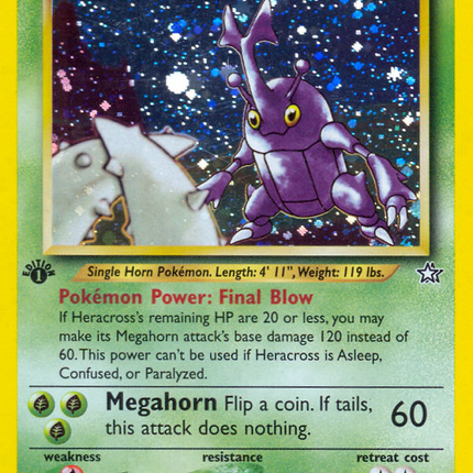 Heracross (6/111) [Neo Genesis 1st Edition]